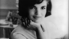 Grayscale Kennedy family Jacqueline