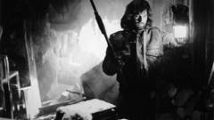 Grayscale Kurt Russell The