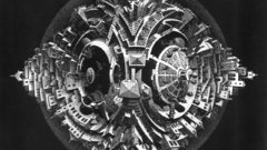 Grayscale MC Escher monochrome