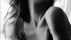 Grayscale Milla Jovovich