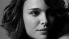 Grayscale monochrome Actress Natalie