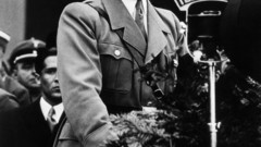 Grayscale monochrome Adolf Hitler