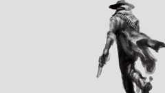 Grayscale monochrome artwork Stephen