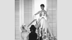 Grayscale monochrome Celebrity audrey