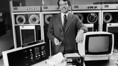 Grayscale monochrome IBM 370