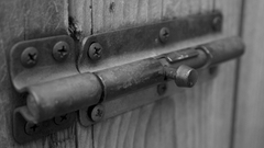 Grayscale monochrome Locks