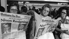 Grayscale newspapers