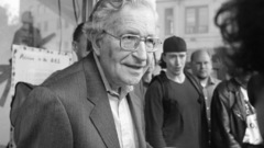 Grayscale Noam Chomsky