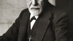 Grayscale sigmund freud