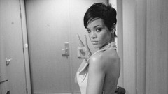 Grayscale singers monochrome black