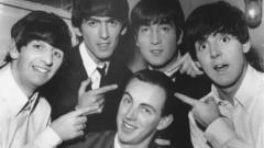 Grayscale The Beatles monochrome