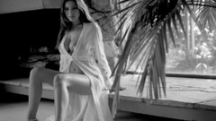 Grayscale woman Kelly Brook