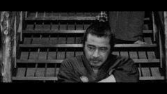 Grayscale Yojimbo Toshiro Mifune