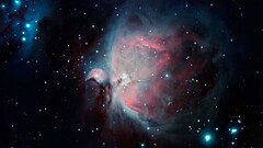 Great Orion Nebula nebula space art digital art Space Stars