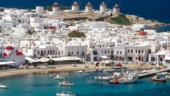 Greece cityscapes Mykonos