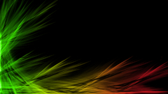 Green abstract black red