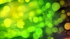Green abstract bokeh dots multicolor