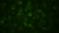Green abstract bubbles circles minimalistic