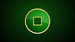 Green abstract circles Avatar: