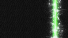 Green abstract lights electric