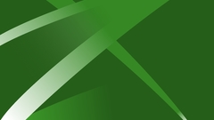 Green abstract lines