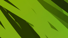 Green abstract multiscreen