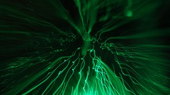 Green abstract vectors