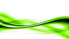 Green abstract white background lines waves multicolor