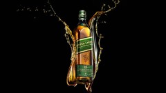 Green alcohol drinks whiskey johnnie walker