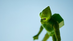 Green alien