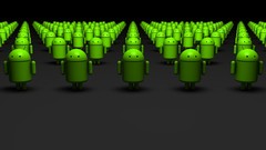 Green android