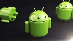 Green android 3D renders