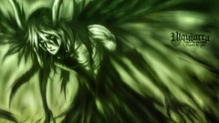 Green Anime horns monochrome bleach Espada Ulquiorra Cifer