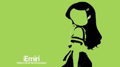 Green Anime parody silhouettes ipod school uniforms the 