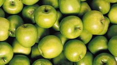 Green apples food fruits tam
