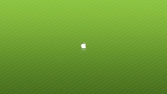 Green background apple inc