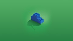 Green background imagination tanks minimalistic Simple 