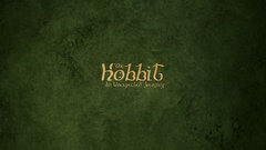 Green background The Hobbit