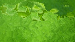 Green Blur dump abstract