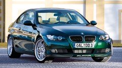 Green cars BMW turbo 2008 alpina Coupé