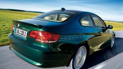 Green cars BMW turbo 2008 alpina Coupé