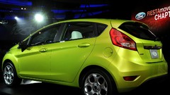 Green cars ford fiesta