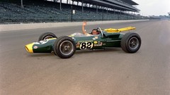 Green cars lotus race tracks Jim Clark