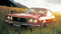 Green cars Mazda grass