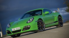 Green cars Porsche blurred vehicles blurred background porsche 
