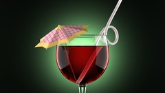 Green cocktail Objects digital art