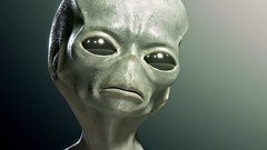 Green creatures alien artwork cgi