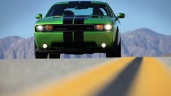 Green dodge challenger envy
