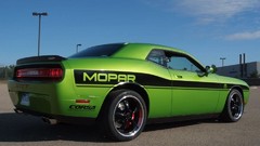 Green Dodge Dodge Challenger SRT