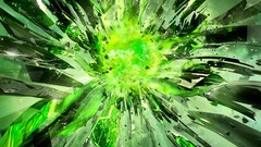 Green explosions nvidia multiscreen